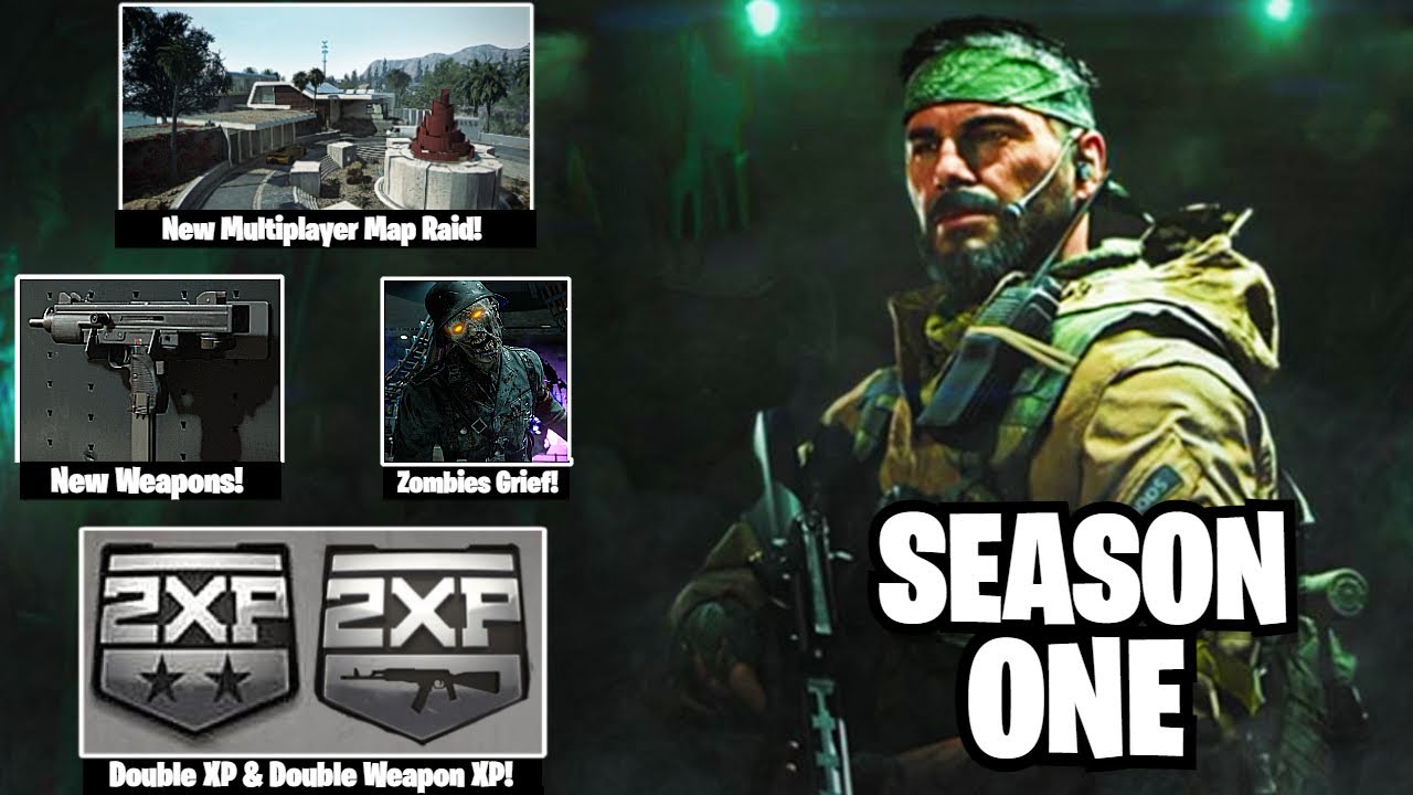 The NEW SEASON 1 UPDATE  in Black Ops Cold War! (New Maps, DLC Weapons, 1000 Levels)