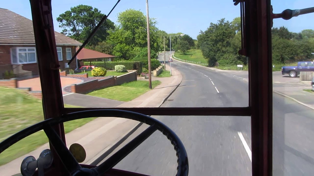 Cab ride around Clacton in 1947 Crossley GR 9007 - part 6