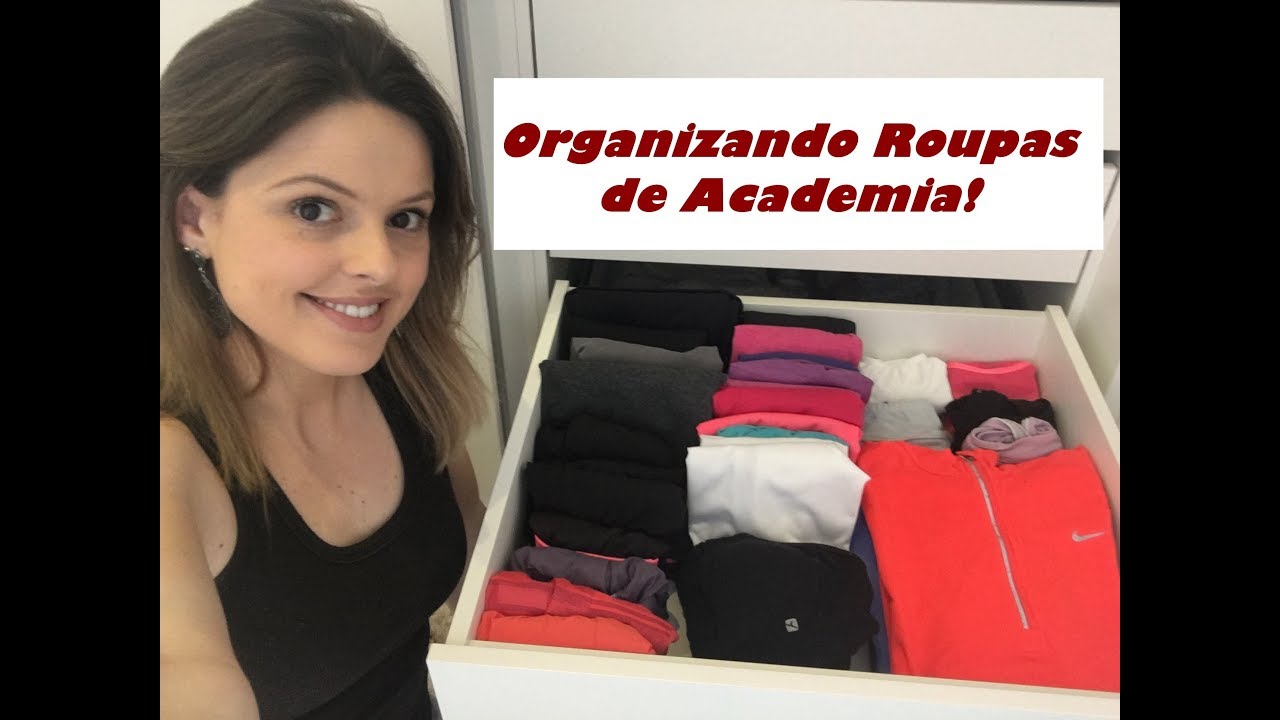 ORGANIZAÇÃO ROUPAS DE ACADEMIA  - DAS 8 AS 18H