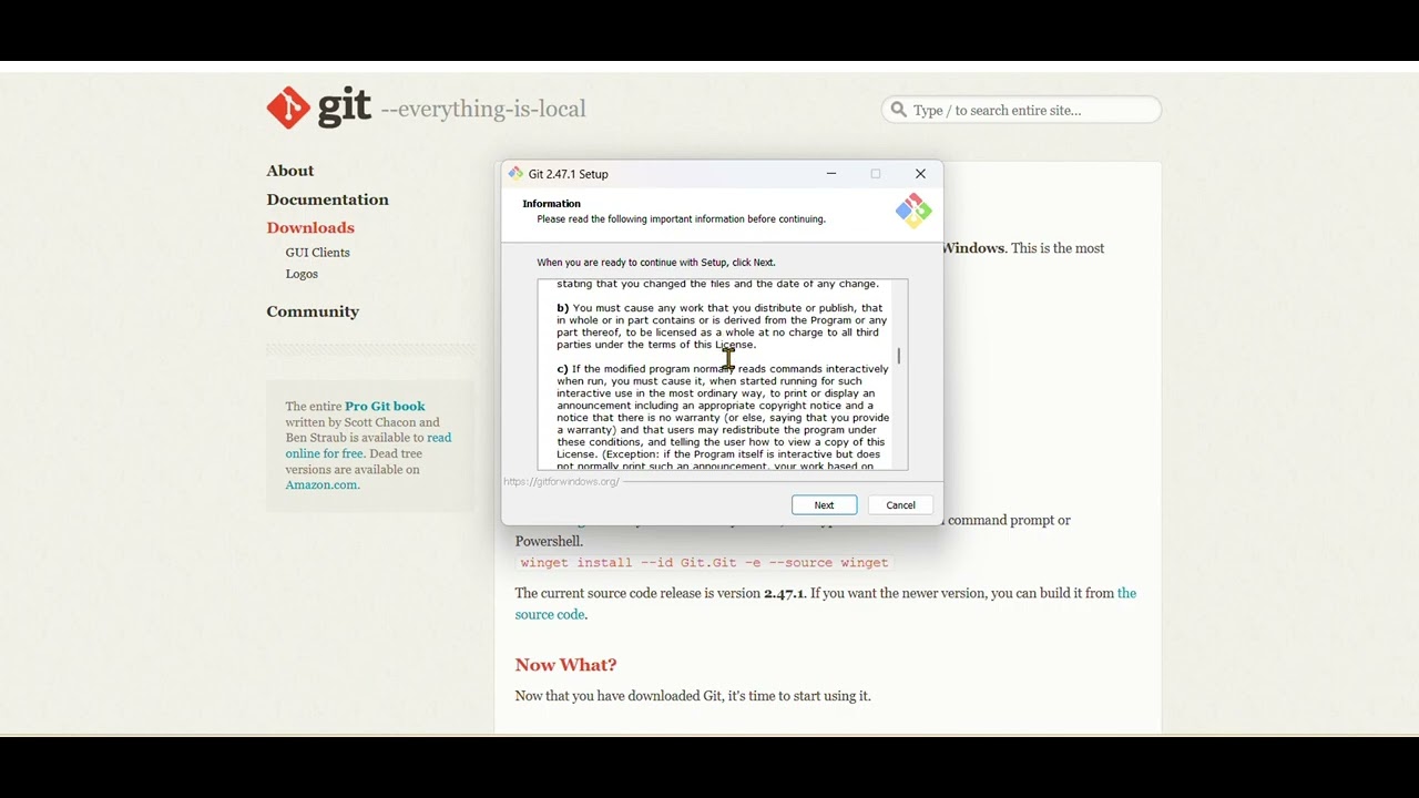 Learn How to download git @welearntechnology