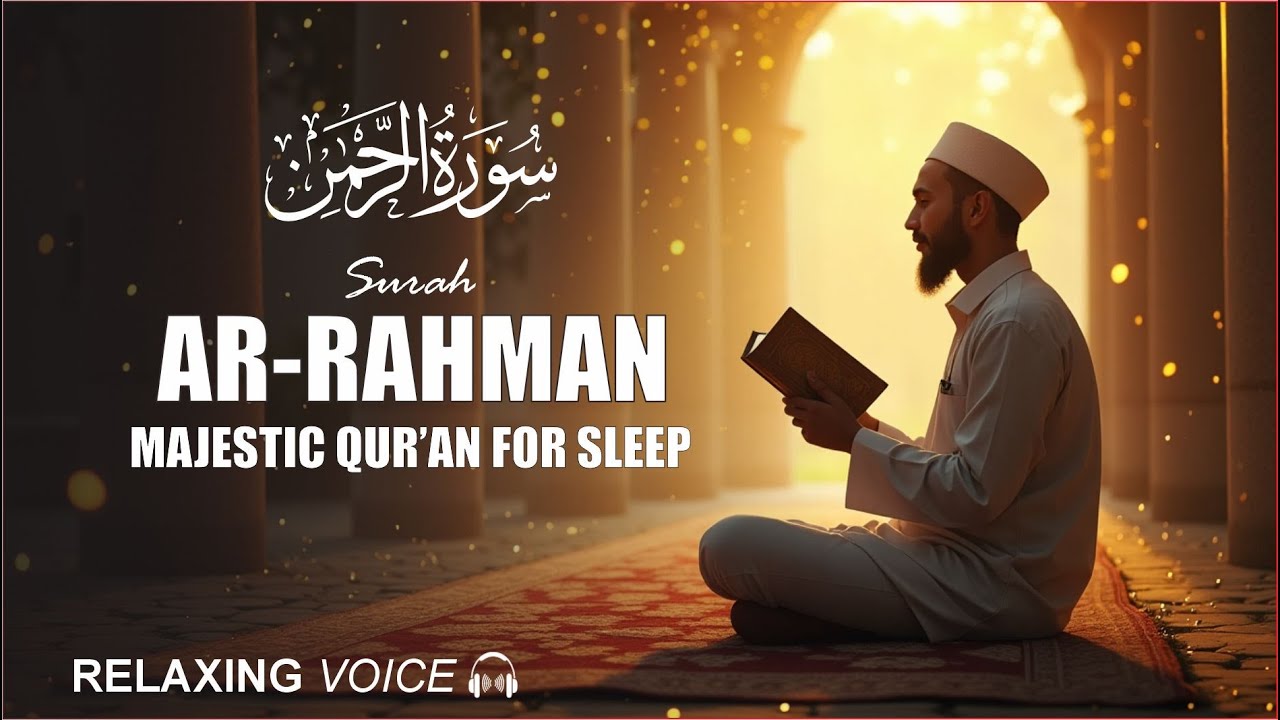Surah Ar Rahman سورة الرحمن | Peaceful Lofi Quran Recitation for Ultimate Sleep | #lofiquran