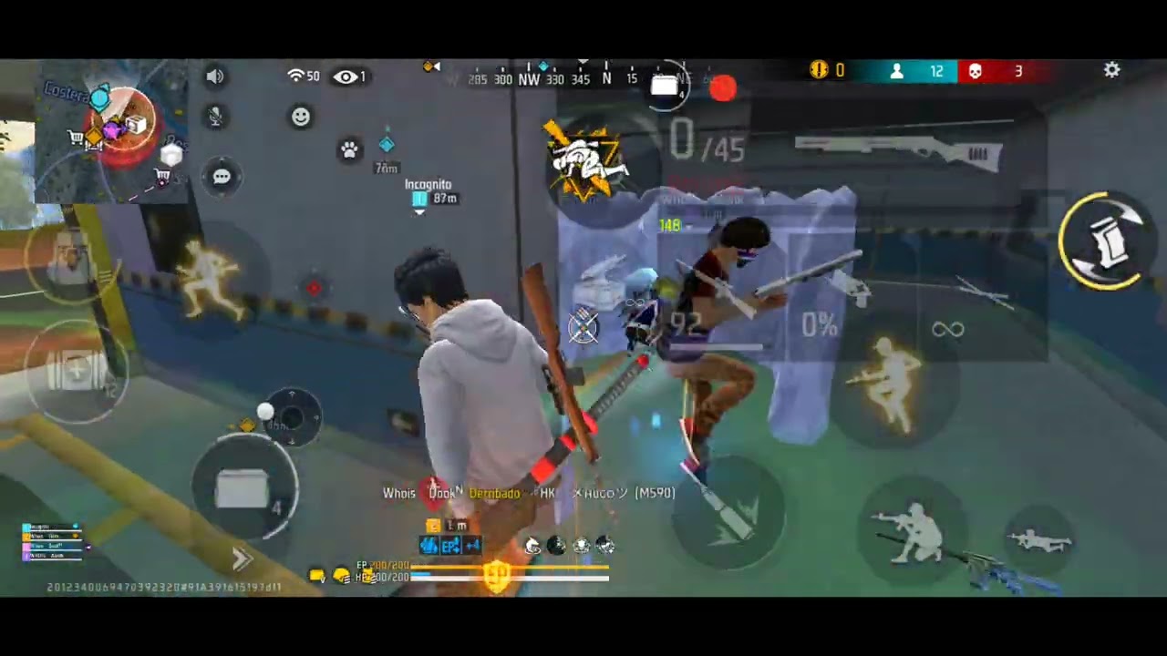 Así volví a jugar con mi escuadra de siempre - Samsung S23 | Dook Game #freefire 