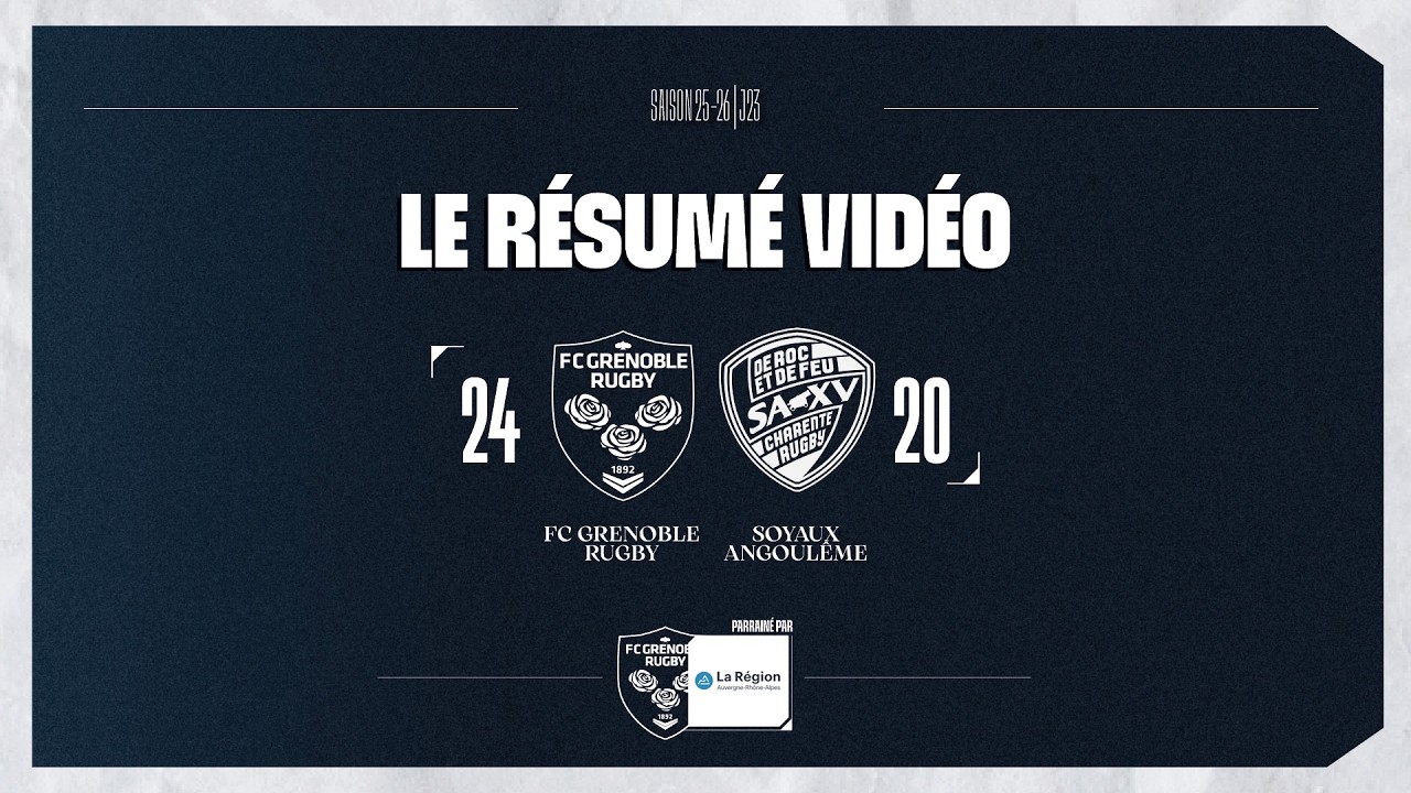Le résumé vidéo | FCG - SAXV | J23 | 25 - 26