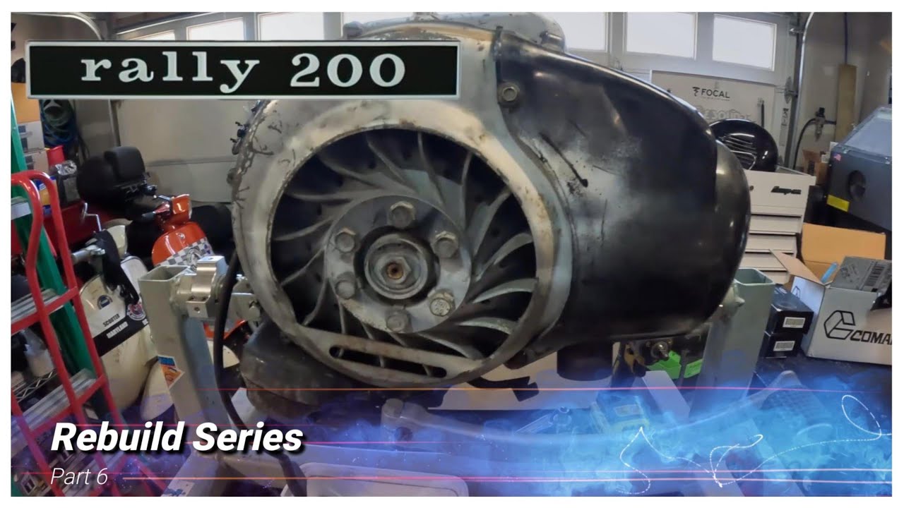 Vespa Rally 200 Rebuild Series Part 6