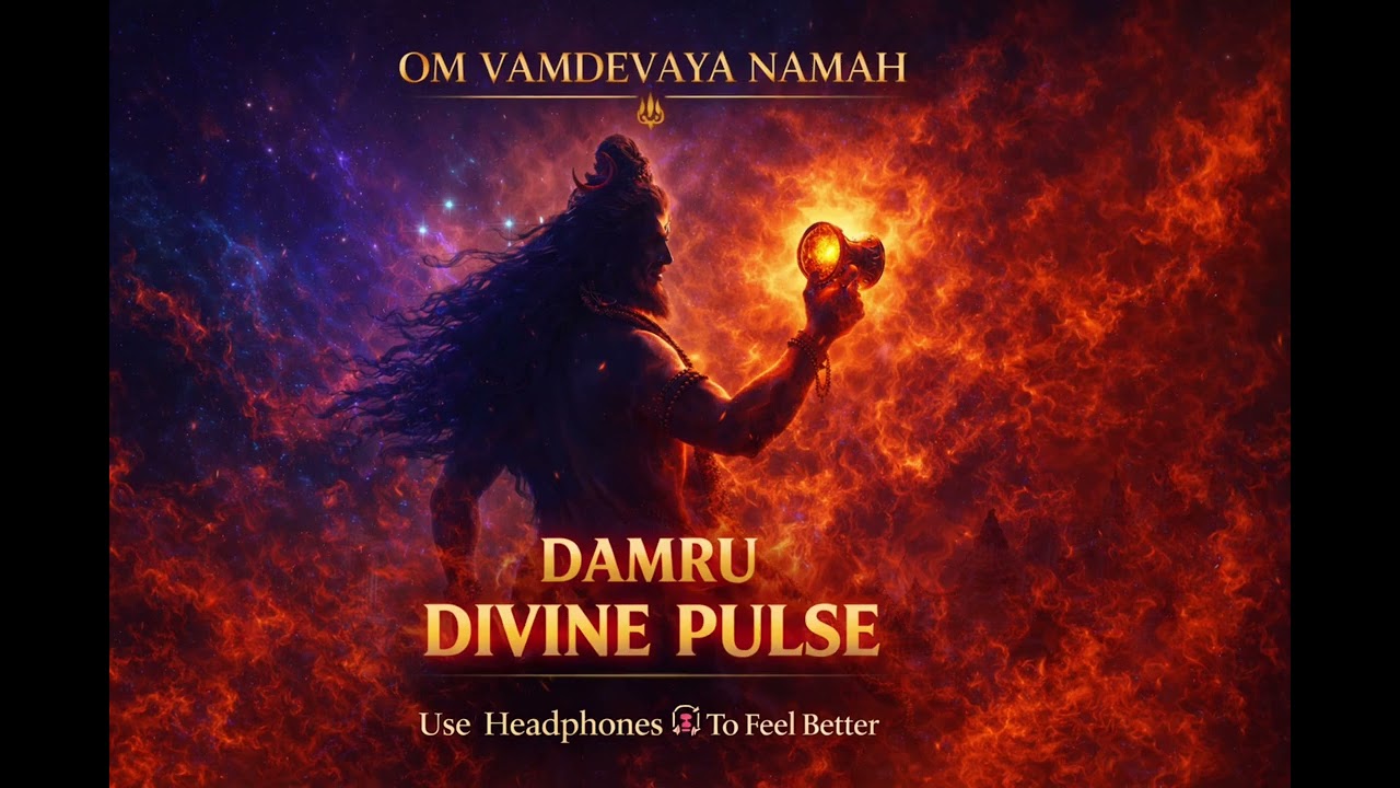 🎧 Wear headphonesFeel the divine energy of Lord Shiva🔱🔥Om Vamdevaya Namah Repeat the chant for  luck