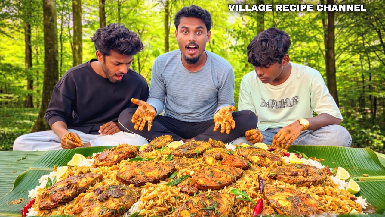 We Make Indian Culture Fish Curry Recipe | How To Making Fish Fry |#recipe |#villagerecipeshorts
