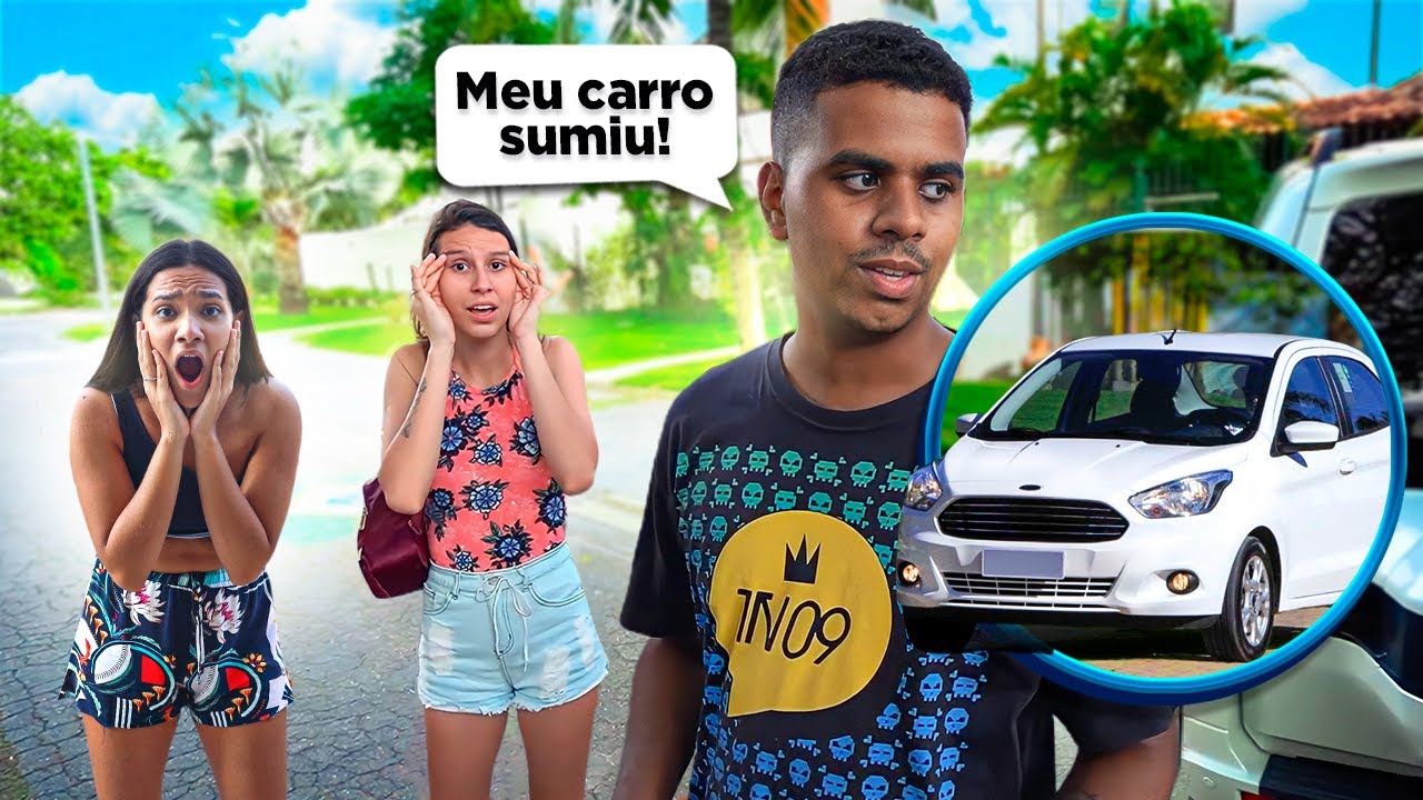 O CARRO DO MEU PRIMO FOI ROUBADO! - JULIANA BALTAR