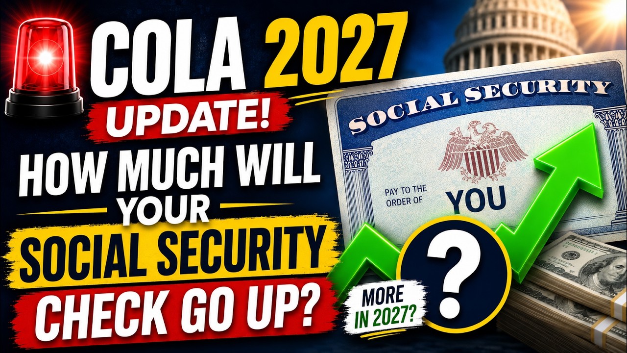 🚨 COLA 2027 Update: How Much Will Your Social Security Check Go Up?
