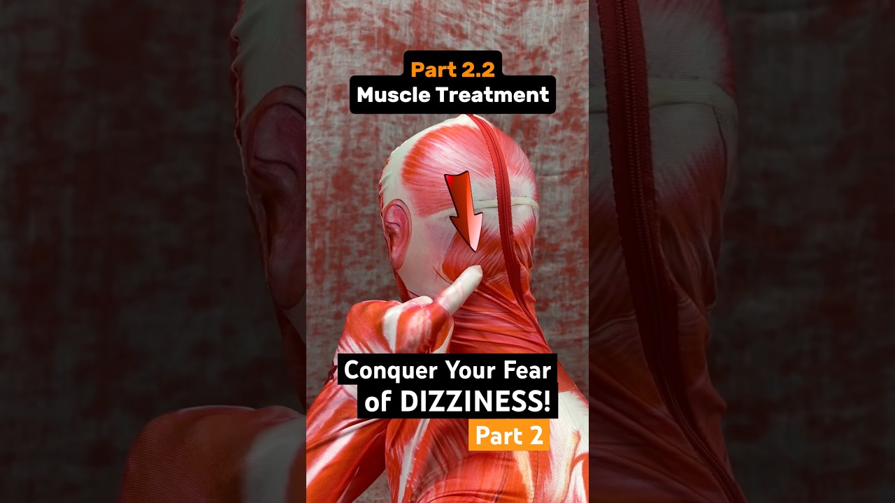 Part 2: Do you have neck pain with dizziness? Try this 2-step treatment! #neckpain #dizziness #tmj