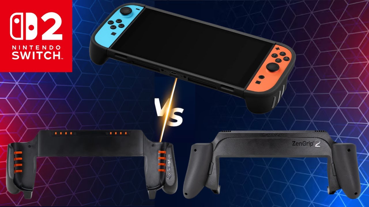 Nintendo Switch 2: Satisfye ZenGrip 2 vs  dbrand KillSwitch 