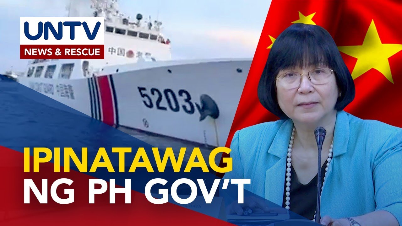 Chinese envoy, ipinatawag kaugnay ng banggaan sa Ayungin Shoal; protesta, inihain na – DFA