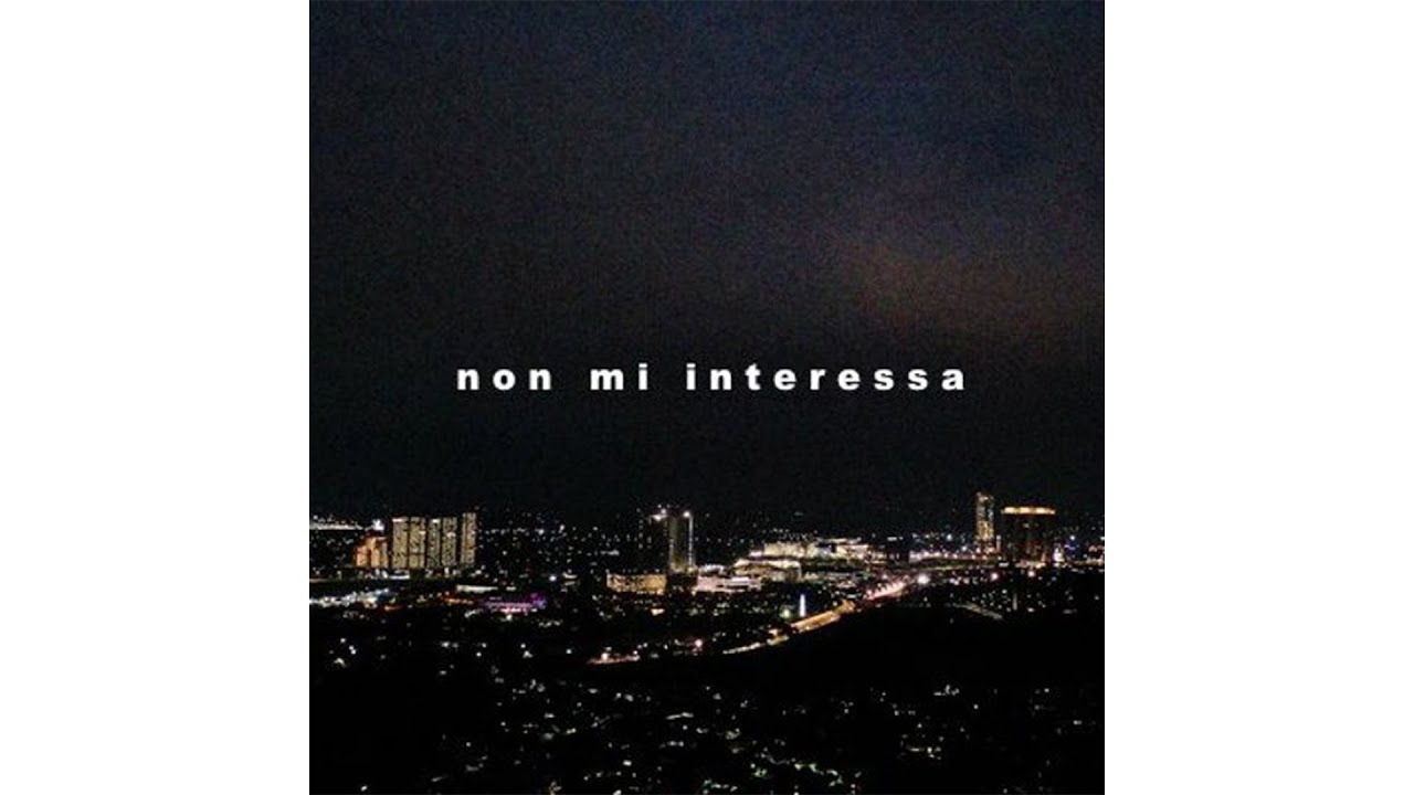 JOE SCACCHI - NON MI INTERESSA