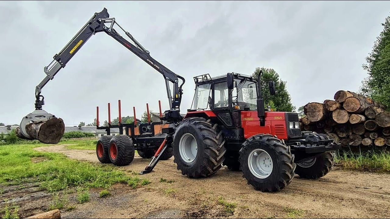 Forestery tractors Part 16..(Pictures video!)