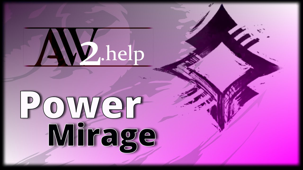 Accessibility Wars 2 - Power Dagger Mirage Rotation (June 2025, 37k DPS)