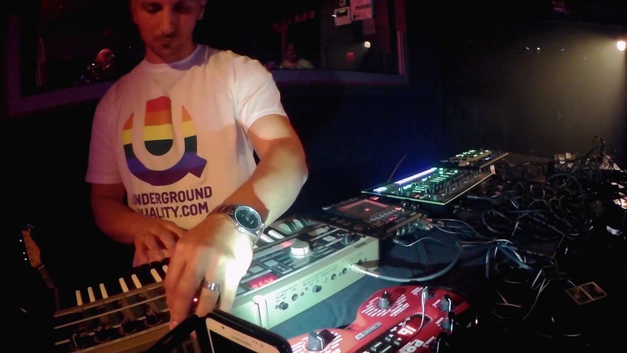 Melchior Sultana Live at Rex Club, Paris, Underground Quality Label Night, 10.05.18