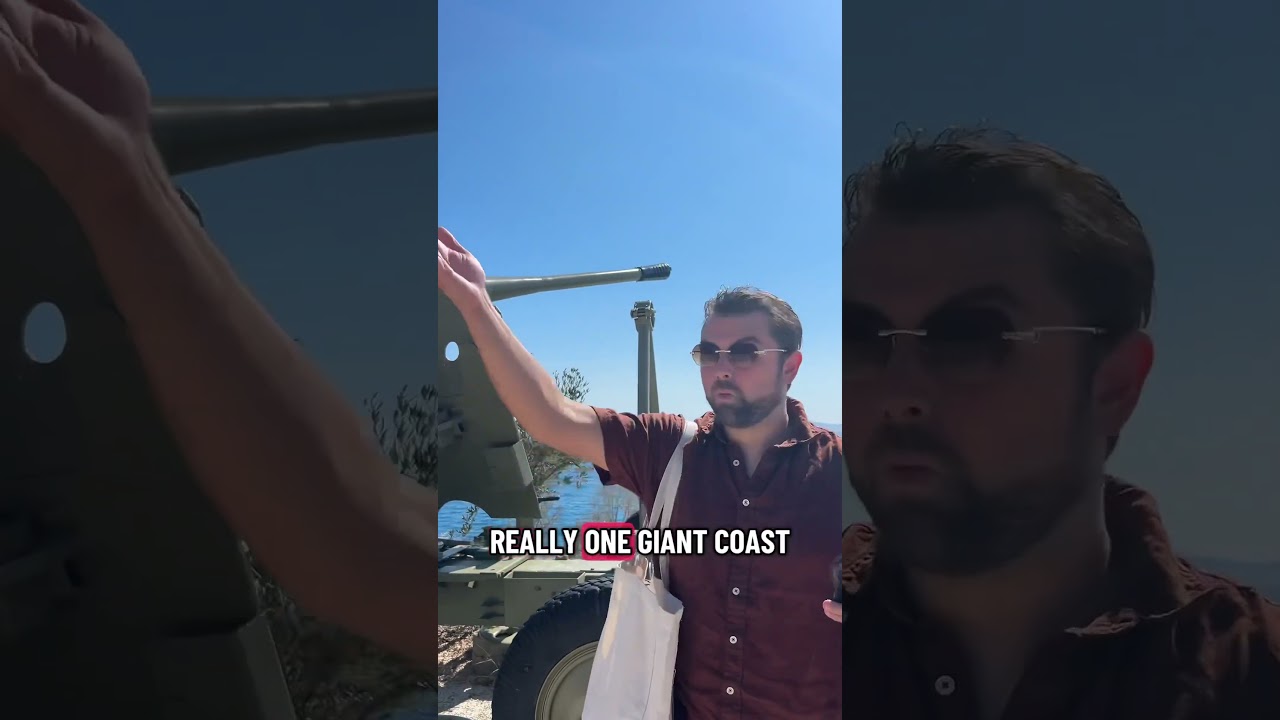 He found a field weapon at the beach&hellip; #shorts