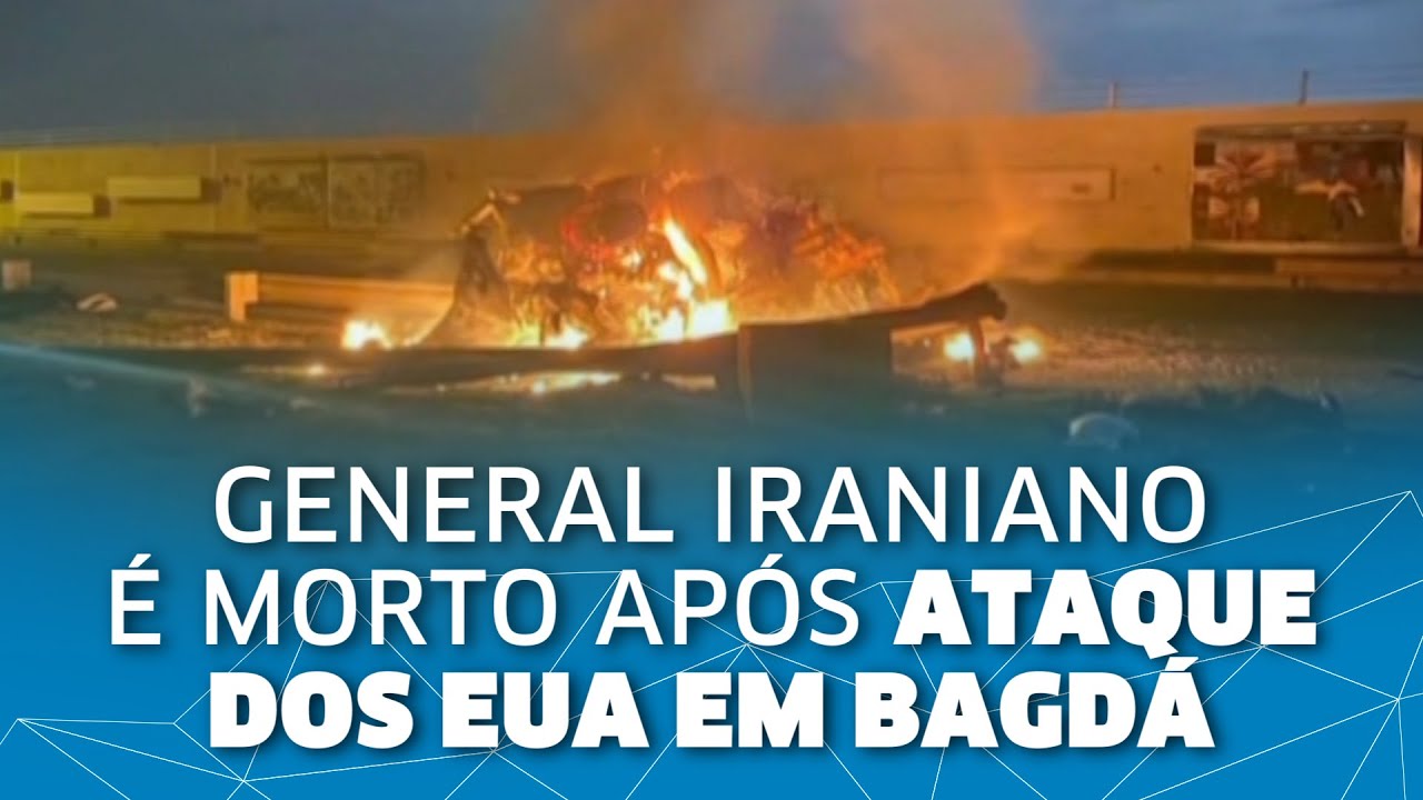 General iraniano é morto após bombardeio dos EUA em Bagdá