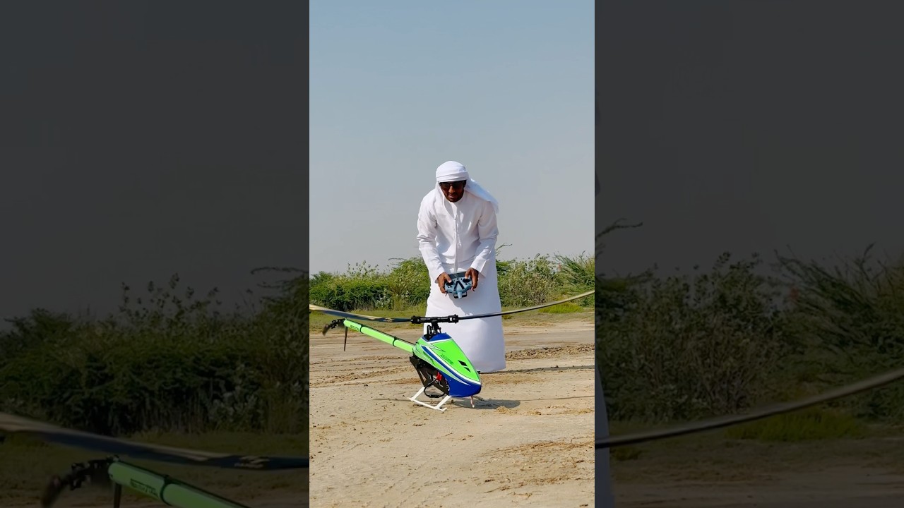 unbelievable performance with my electric helicopter XL power on the water