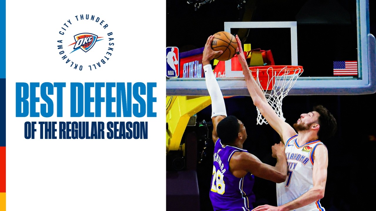 OKC Thunder's Best Defensive Moments of the 2025-26 Regular Season | OKC Thunder