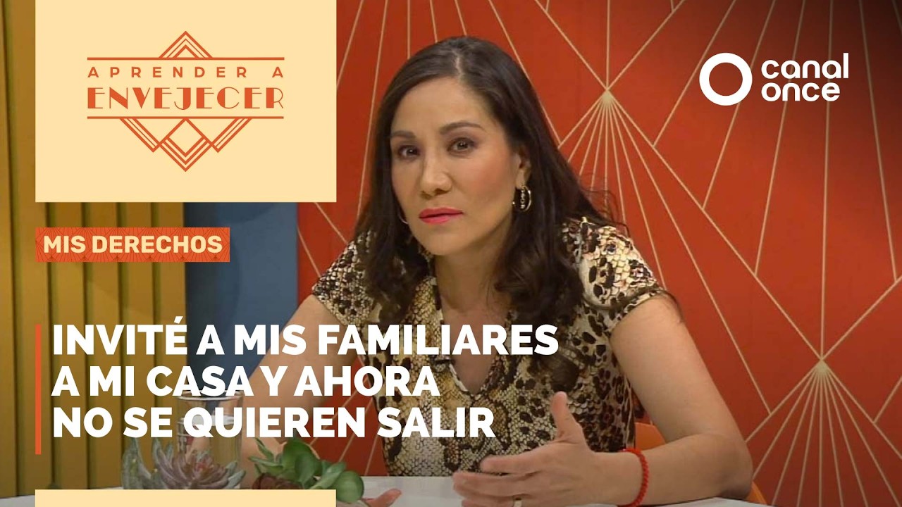 Invité a mis familiares a mi casa y ahora no se quieren salir