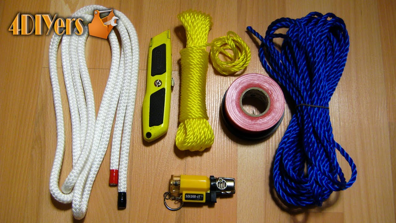 DIY: Prevent Rope From Fraying