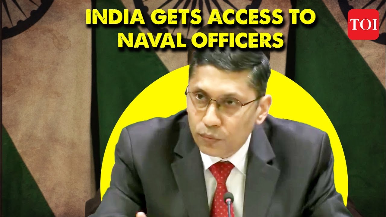INDIAN NAVY OFFICERS DEATH ROW: Qatar allows Indian ambassador to meet 8 ex-Naval officers |TOI NEWS