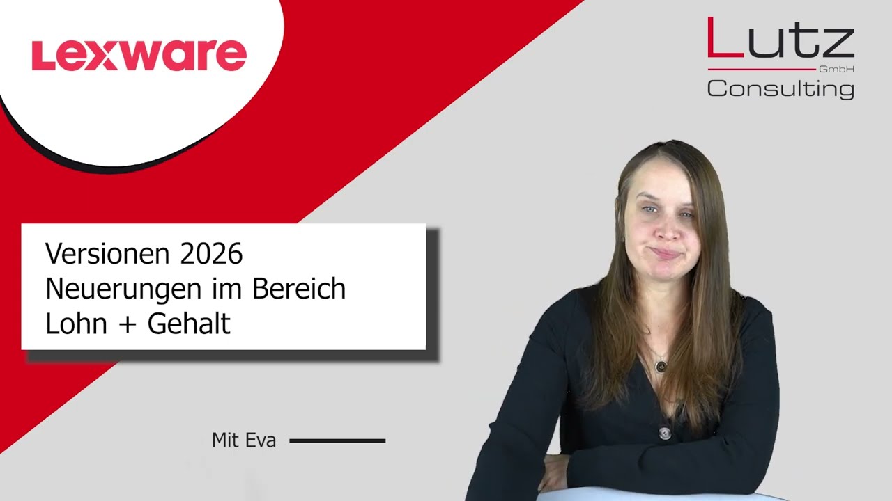 Lexware Jahresupdates 2026 - Lohn und Gehalt