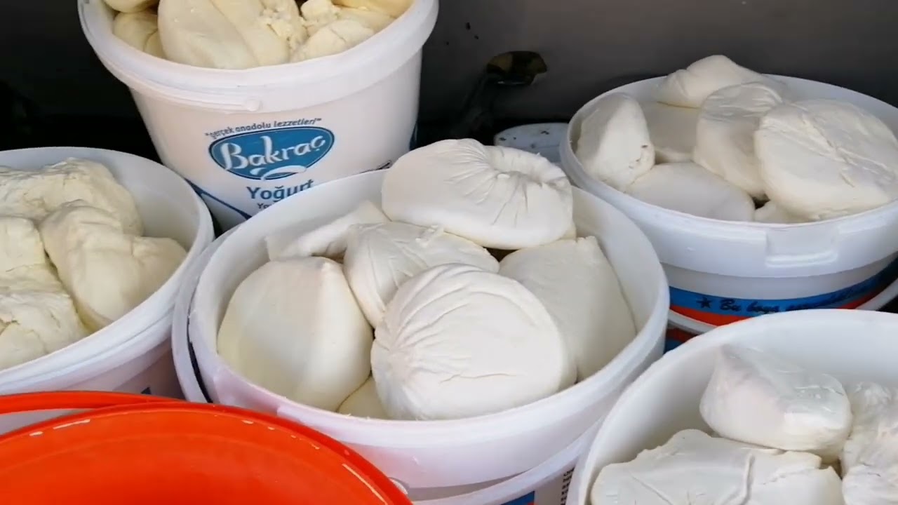 Kayseri İncesu peynir pazarı