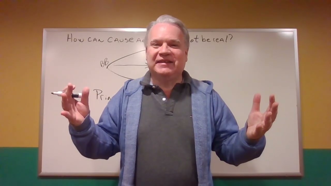 How can cause and effect not be real?