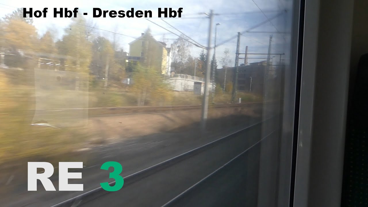 MRB Br 1440 Mitfahrt Hof Hbf - Dresden Hbf | RE 3