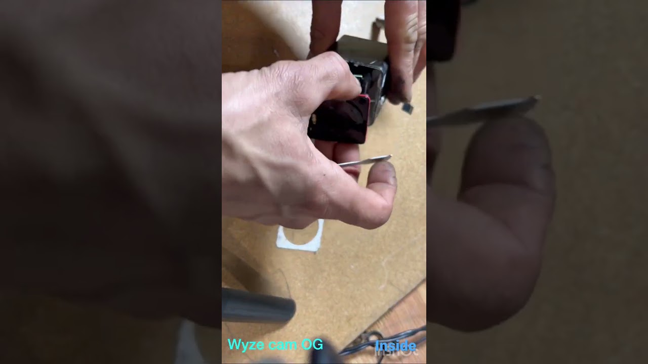 Wyze camera OG inside camera