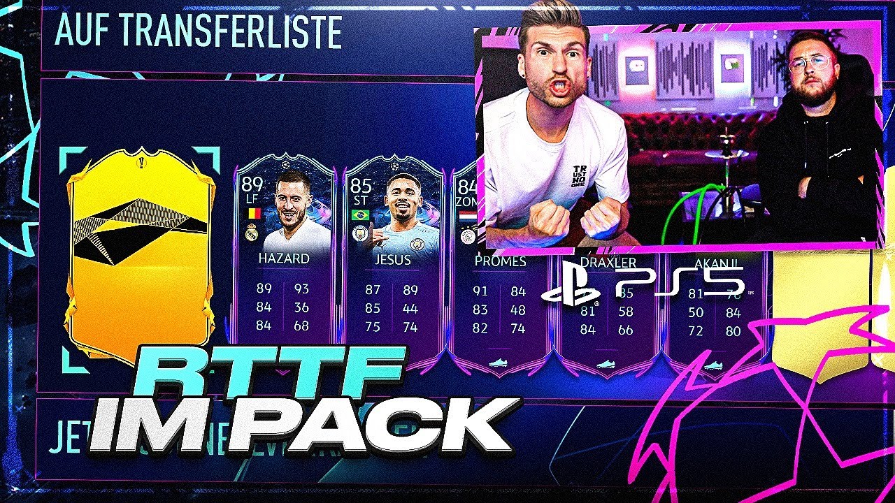 OMG!! RTTF + HEFTIGER WALKOUT im ERSTEN PS5 Pack Opening 😳🔥Best of RTTF Team 2 Pack Opening! FIFA 21