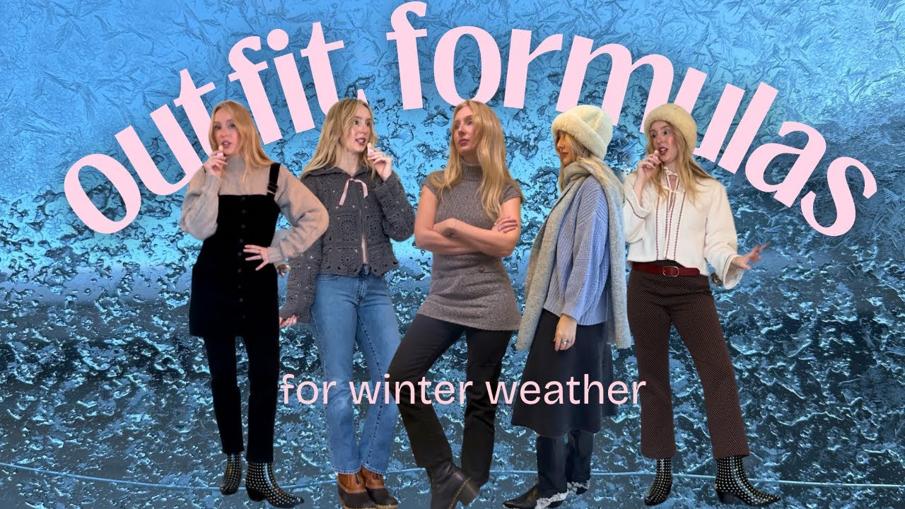 Styling Practical Winter Outfit Formulas that aren’t boring :)