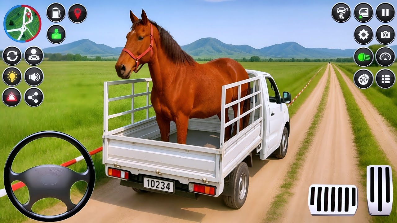 نقل الحيوانات ألعاب الشاحنات - العاب محاكاة شاحنة الحوانات  - #15 Animal Truck Transport Game New