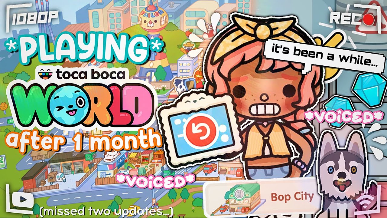 Играю в Toca World спустя *ОДИН МЕСЯЦ* 😱💕✨| *ОЗВУЧЕНО 🔊* | Toca Life World 🌍 | Toca Lani 🌺