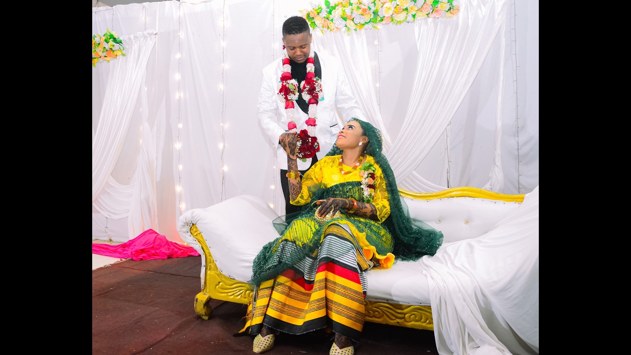 Omar wed Amina ...Best swahili and NUBIANS culture #nubia #swahili #mombasa