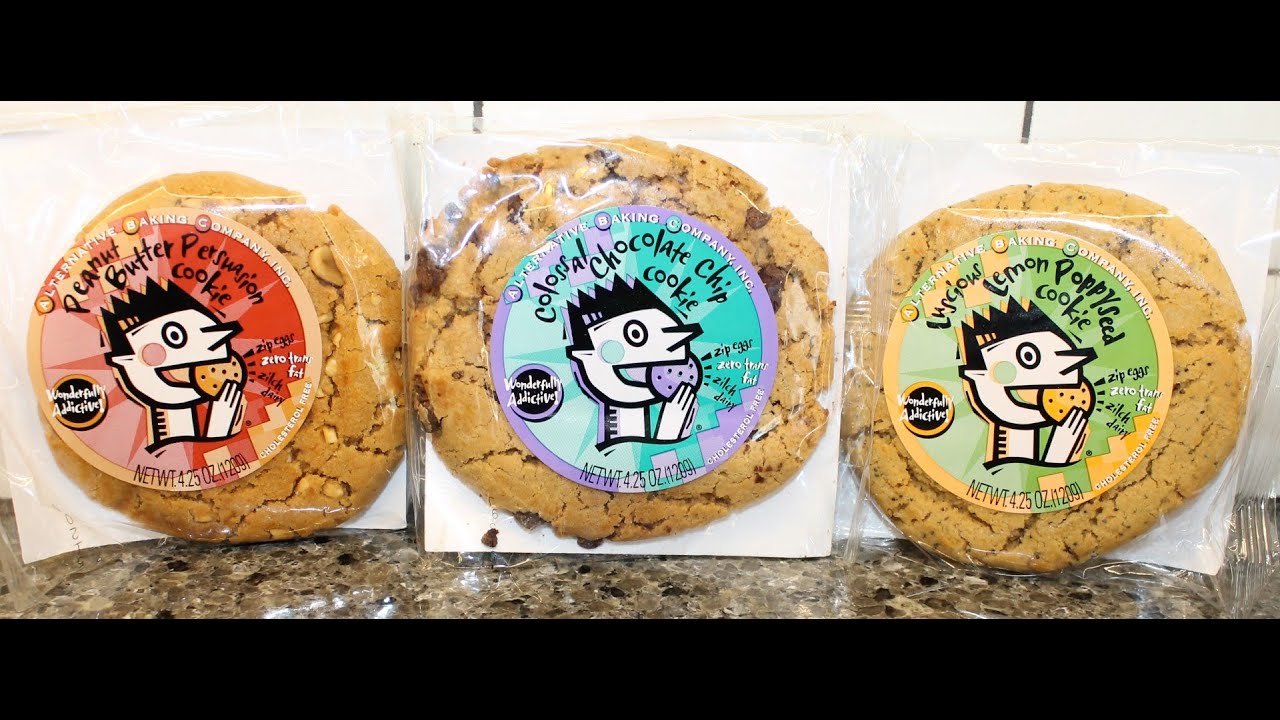 From California: Alternative Baking Company Peanut Butter, Chocolate Chip & Lemon Poppyseed Review