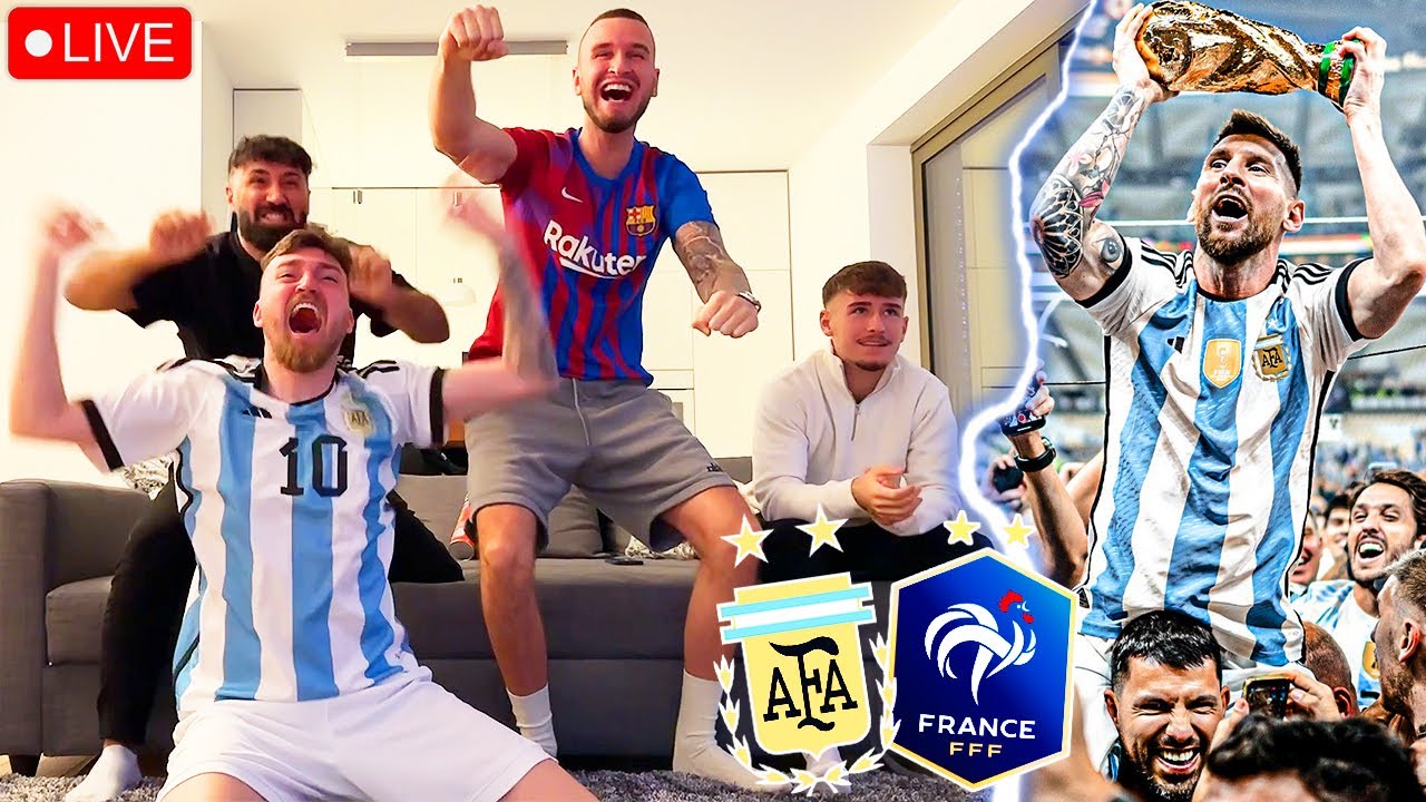 MESSI IST WELTMEISTER - LIVE REAKTION | Argentinien vs. Frankreich WM FINALE 🇦🇷🇫🇷🏆 | ViscaBarca