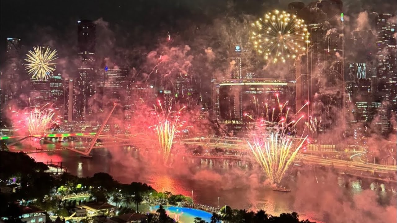 Happy New Year BRISBANE  2026 South Bank, Brisbane Australia