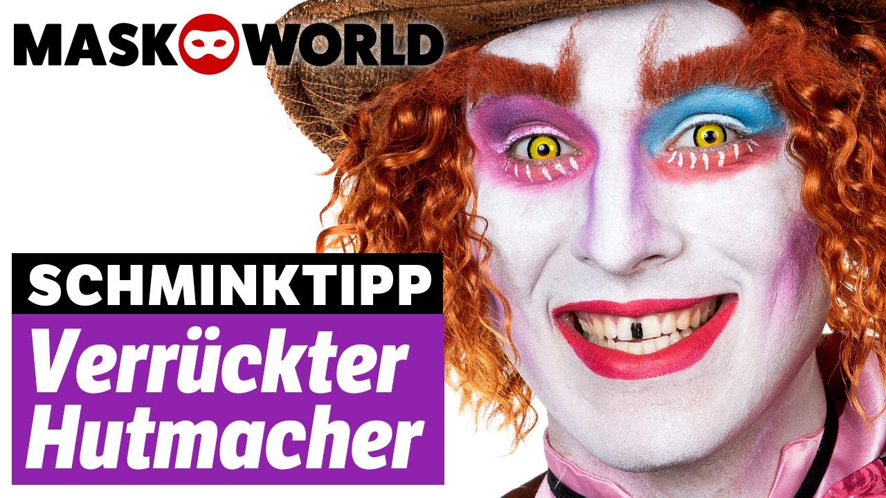 Verrückter Hutmacher Make-up Tutorial | Easy Mad Hatter Makeup