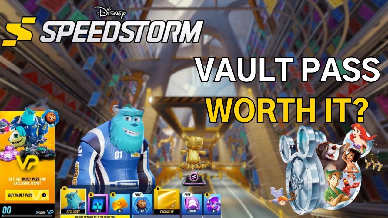 Disney Speedstorm New Tournament Mode & Vault Passes! | Gameplay & Walkthrough