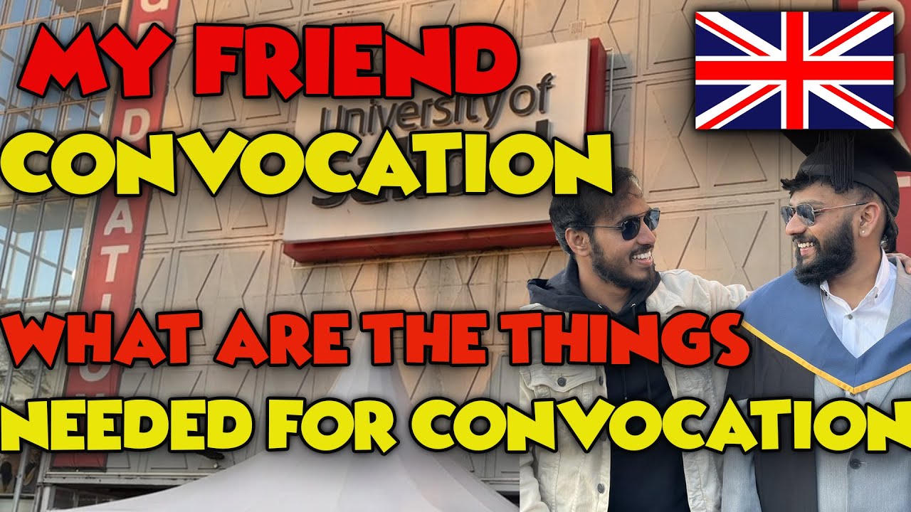 Uk🇬🇧வில் Convocation எப்படி இருக்கும்?|How Salford University Convocation will be?? #tamil#videos