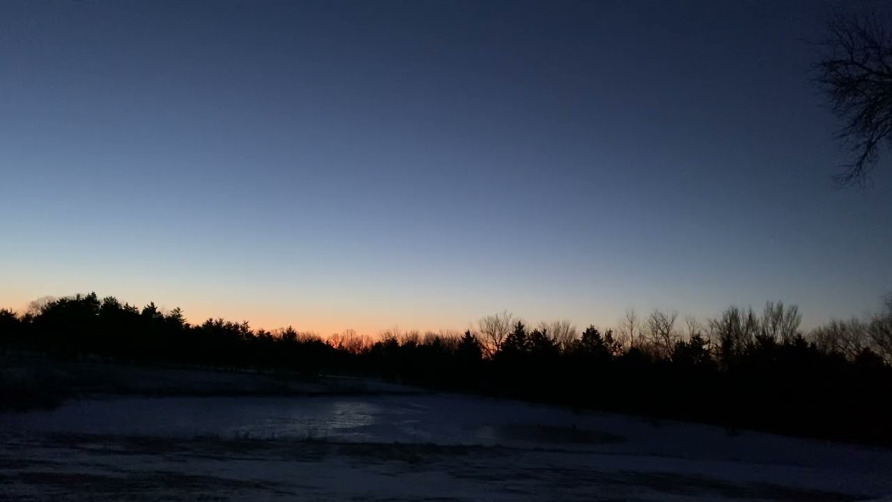 Sunrise Relaxation in Heartland America