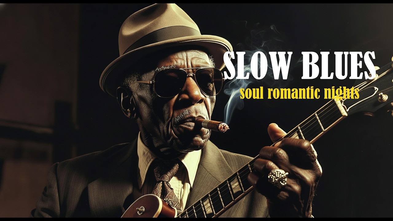 Slow Blues Music️ 🎧 Deep & Soulful Romantic Nights 💖
