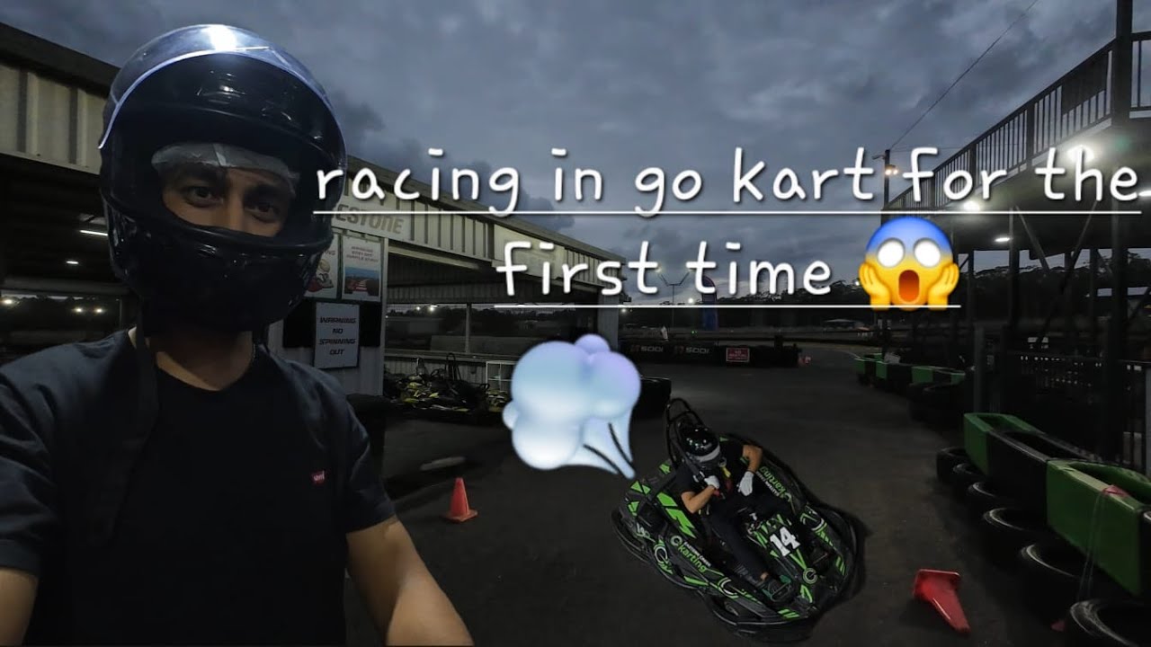 I Tried Go-Karting in Australia | Here is my First Experience | #gokart #australia #nepal