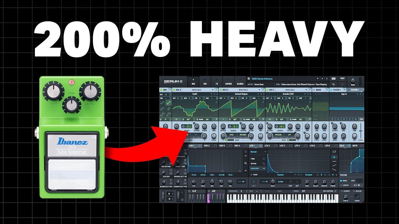 Why I modeled guitar pedals in Serum 2’s fx rack (and how I did it)