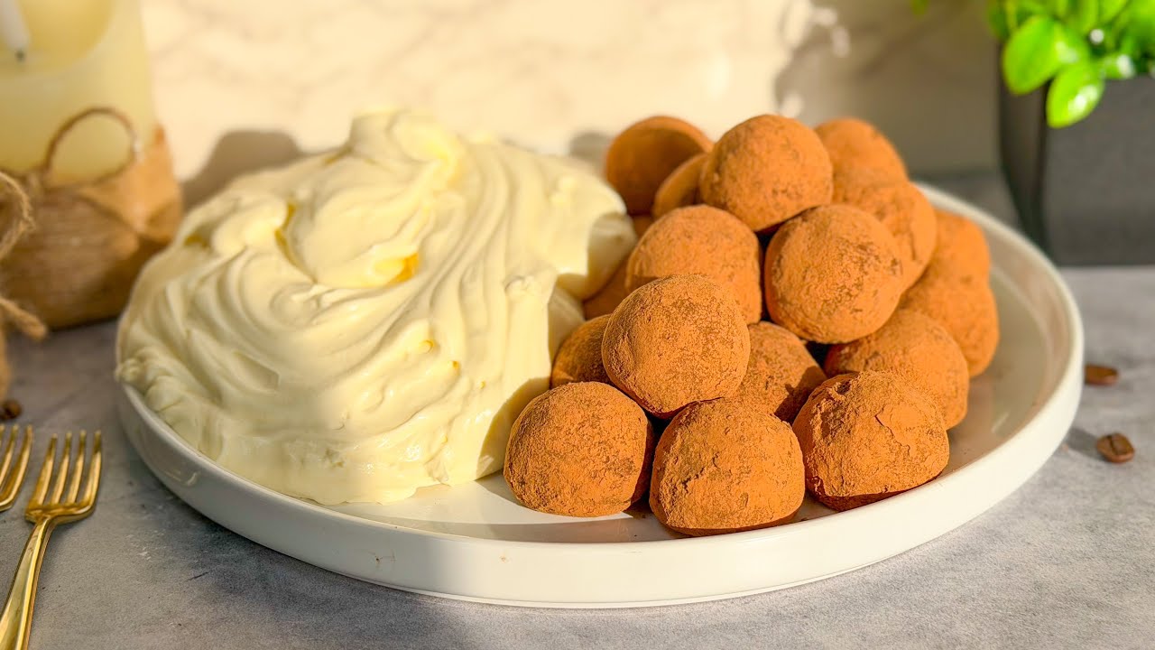 5-Minute Tiramisu Truffles | Easy No-Bake Dessert