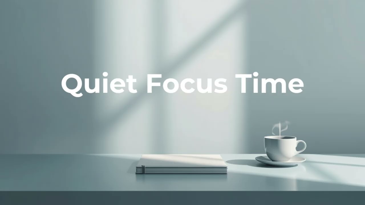 Quiet Focus Time｜BGM｜ROCK & BEYOND