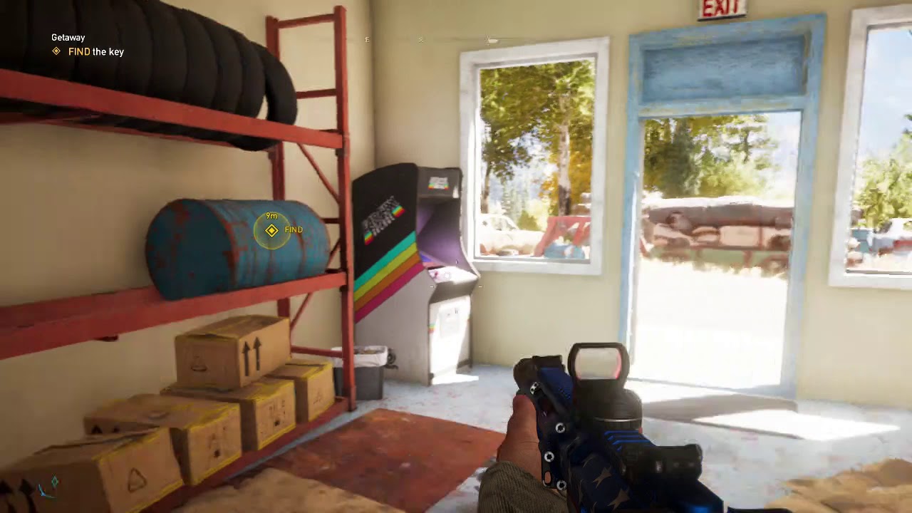 Far Cry 5 - Getaway - Prepper Stash Find McCallough’s Key Card