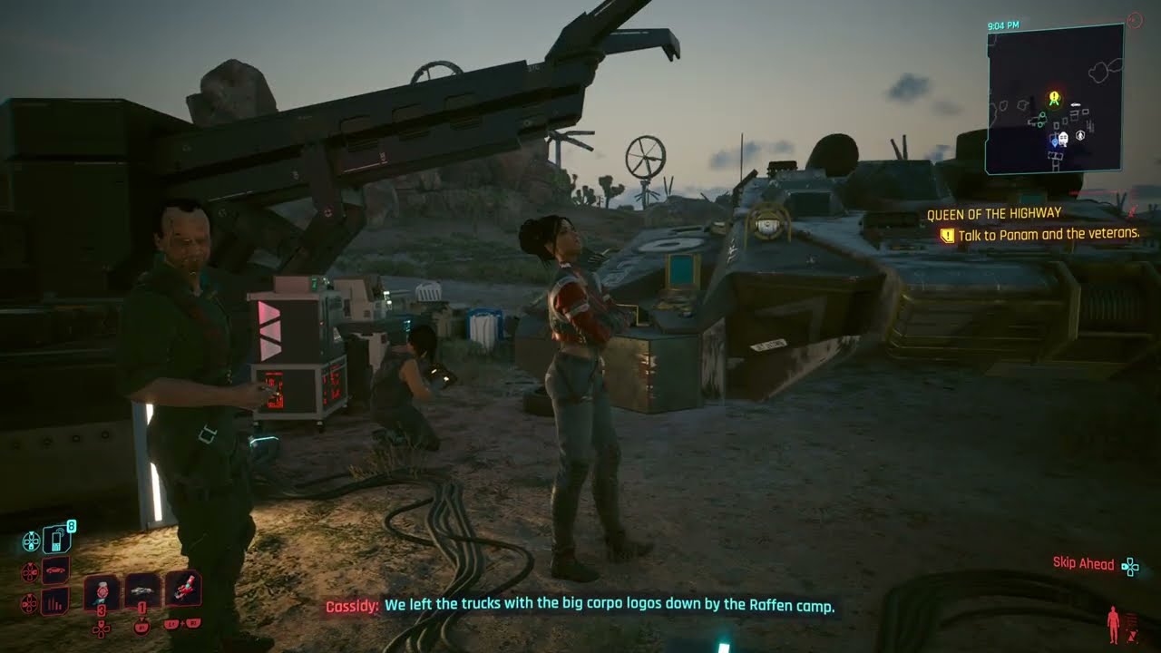 Cyberpunk 2077: Queen of the highway (ROMANCE OPTION)